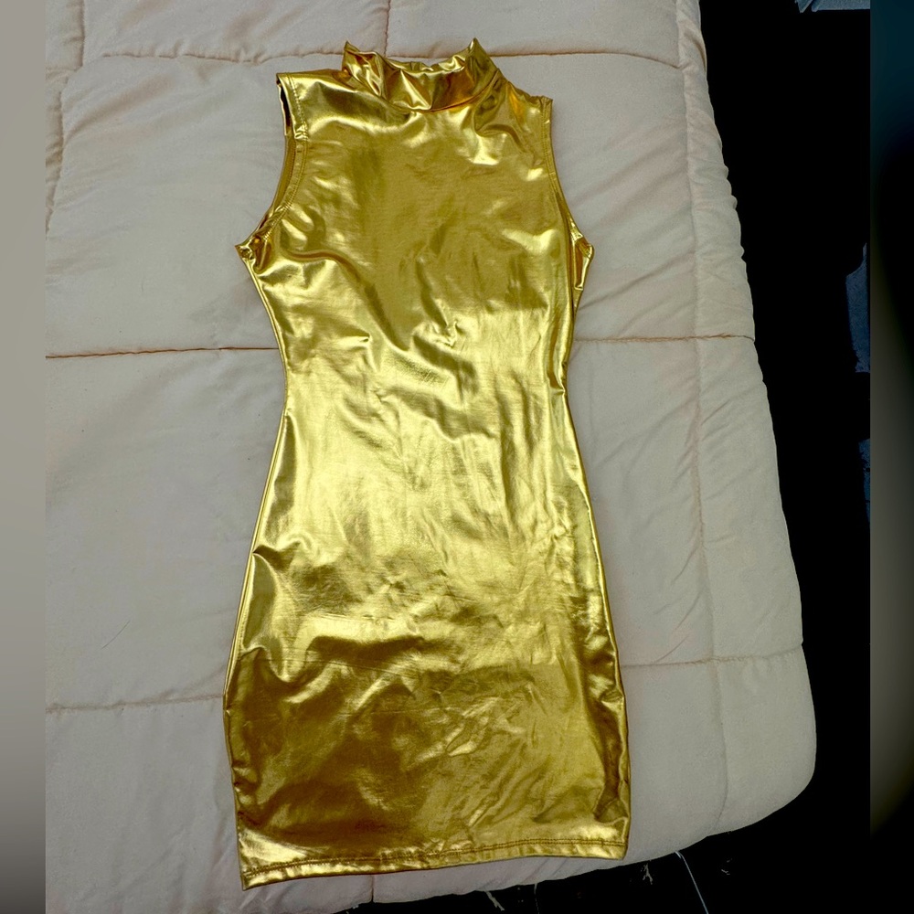 Gold Dress